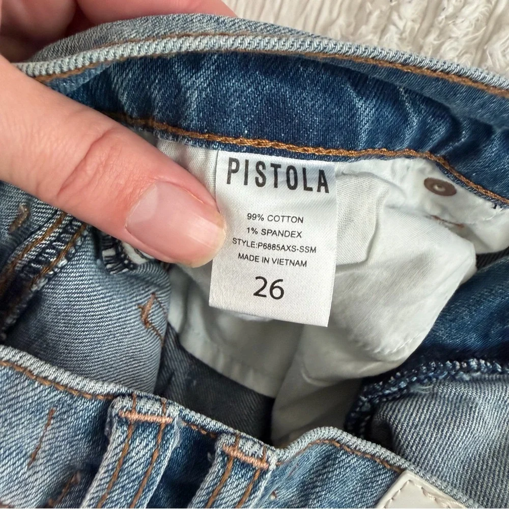 NWT Pistola Zip Around Denim‎ Jeans Size 26 So Smooth